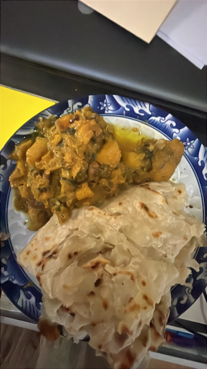 Roti and curry